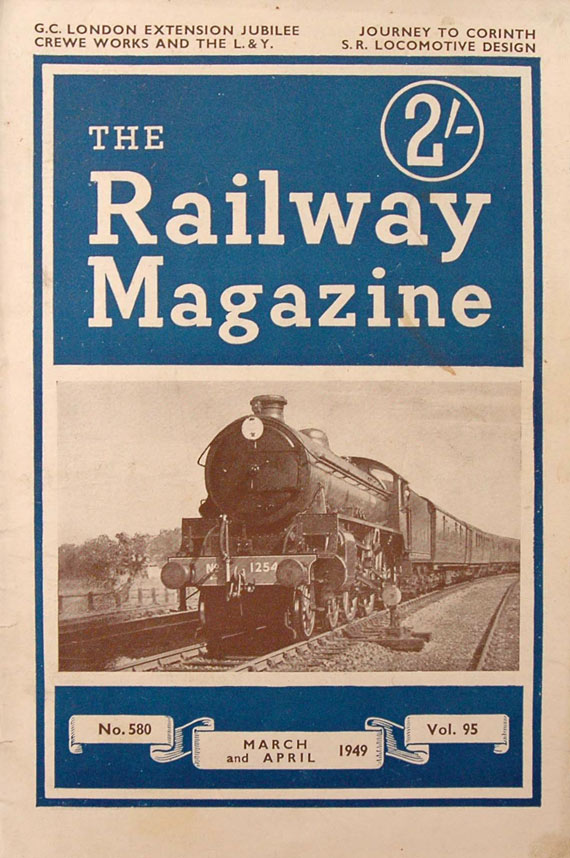 The Railway Magazine, Vol. 95, No. 580, March/April 1949. (London);