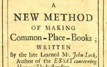A New Method of Making Common-place-books. 