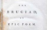 John Harvey, The Bruciad: An Epic Poem. 