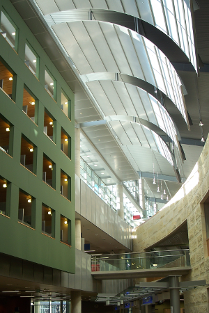 photo of library interior
