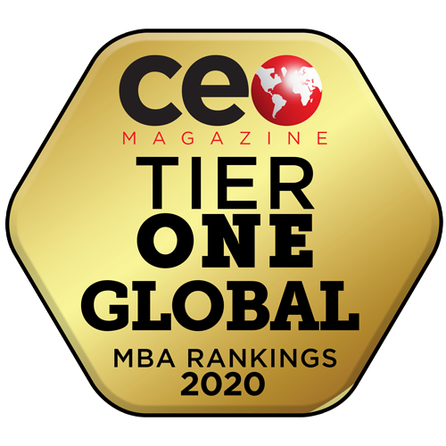 CEO Magazine Tier One
          in the Global Online MBA Rankings 2020 