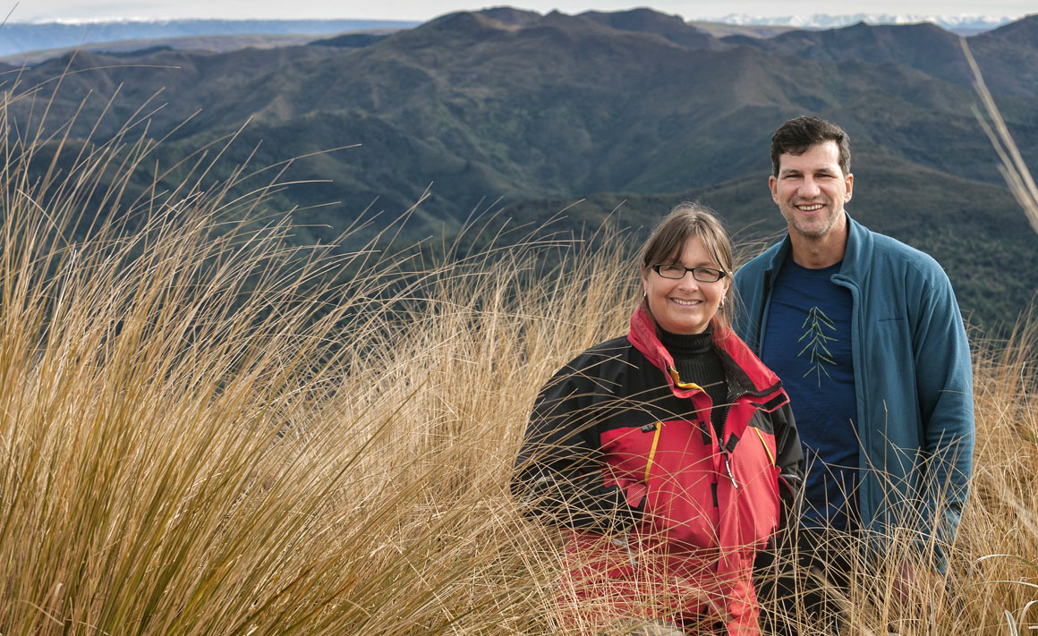 Phil Seddon and Janice Lord banner