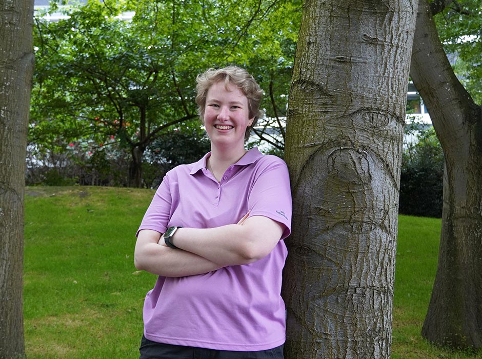 Bente Marit Captijn will graduate today with a Bachelor of Medical Laboratory Science (BMLSc(Hons)).