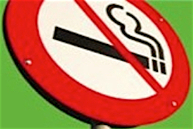 Stop smoking sign image