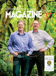 University of Otago Magazine issue 37 thumbnail