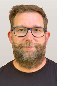 A headshot of Nick Bowden