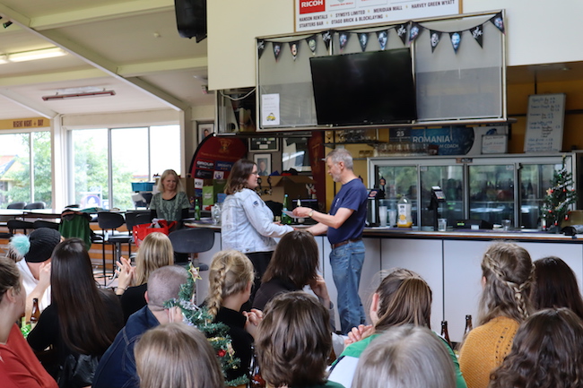 xmas party 2019 - student awards