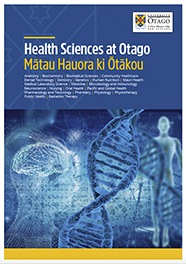 Health Sciences at Otago cover 