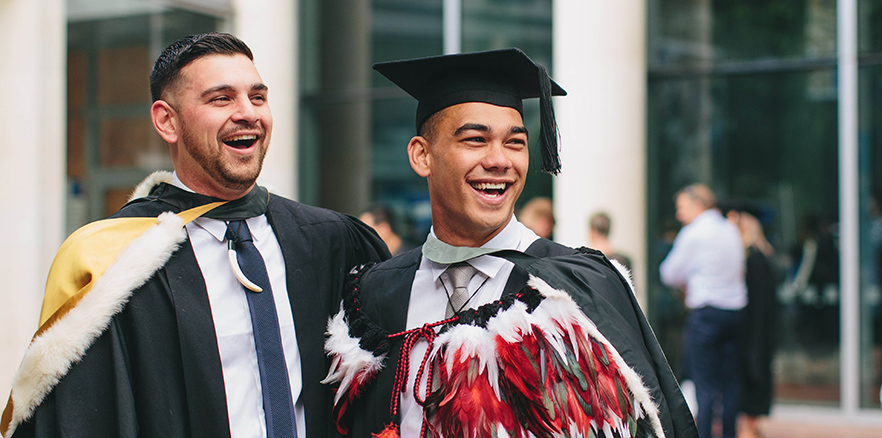 University of Otago graduates on the Dunedin Campus