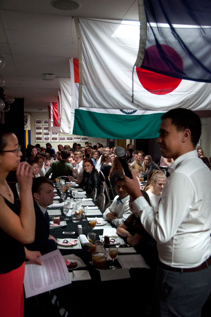 A big feast at Hayward College