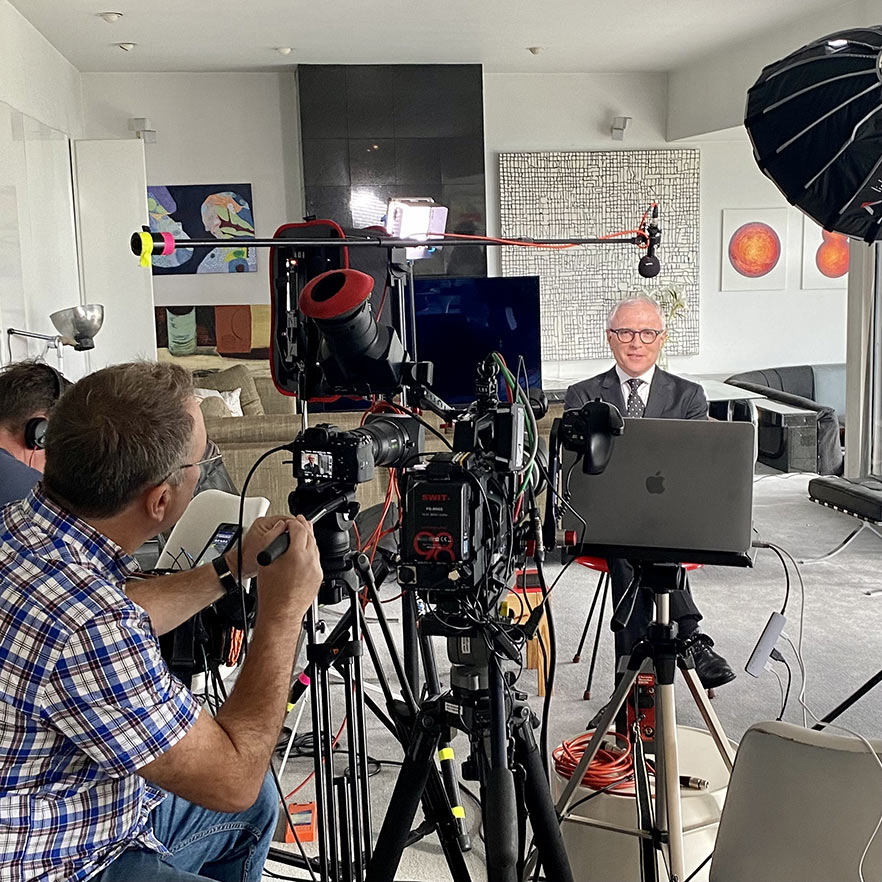 Filming at home