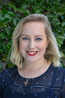 A headshot of Dr Kathryn Hally