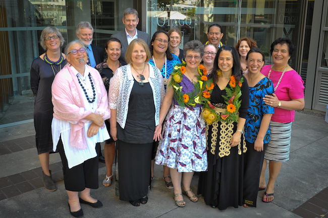 Dianne Sika-Paotonu welcomed by colleagues