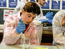 Biotechnology and Genetics experiments at Wellington High School, with Dr Sara Filoche