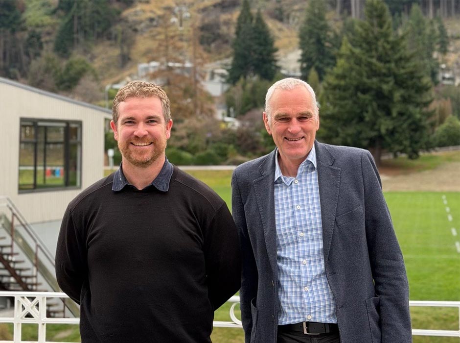 James Mulcahy (left) and Peter Harris, pictured near their Queenstown Lakes District Council offices.