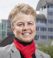 Professor Melissa Baucus. 