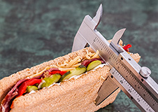 Fill bread roll with measure tool image