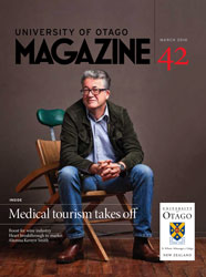 University of Otago Magazine 42 cover