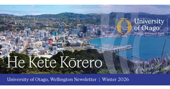 the header of the newsletter 