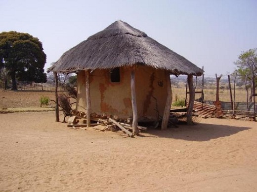 Hut in Zimbabwe