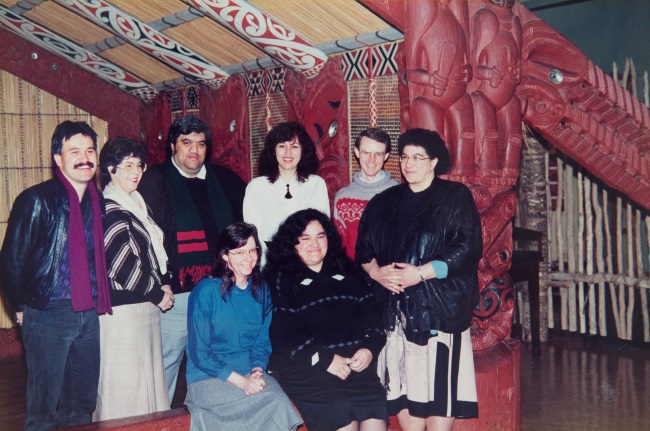 Māori Studies staff in 1991