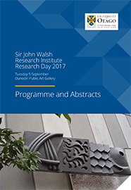 SJWRI Research Day 2017 Programme Cover 186px