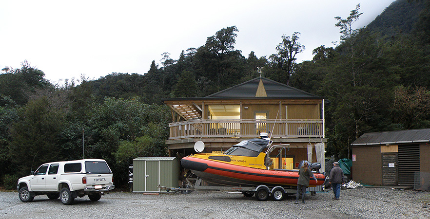 Deep Cove Field Station in Fiordland image 1x