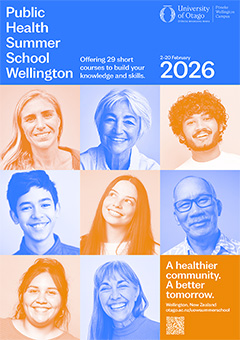 Public Health Summer School flyer cover