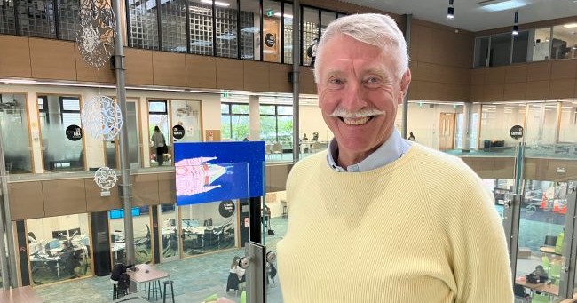 Recent Executive in Residence, Otago Economics alumnus Craig Stobo, during his week at the Otago Business School 