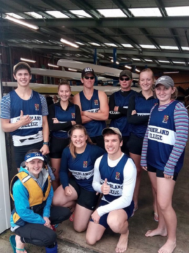 Cumberland Rowing crew 2017