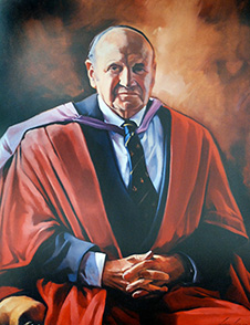 John Desmond Hunter second term portrait image