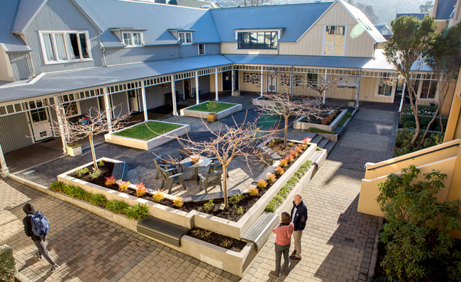 CFC leader courtyard image