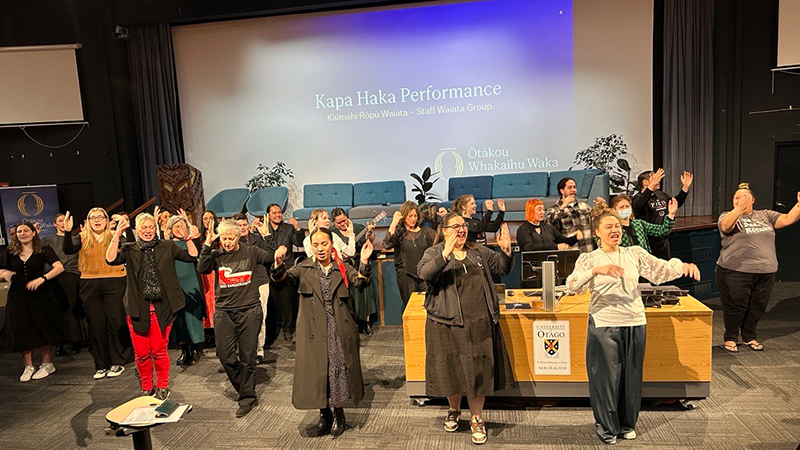 Kaimahi Rōpū Waiata performance