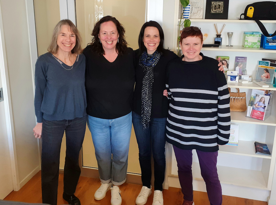 Four DOT study research team members