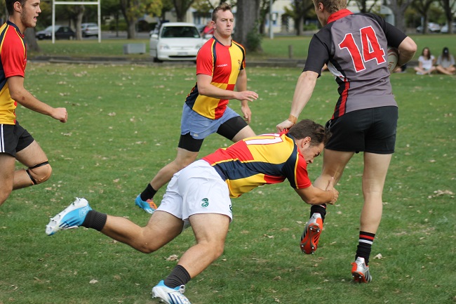 Cumbie Heavies in Action against Unicol