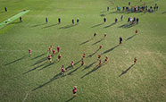 Playing sport on a field thumbnail