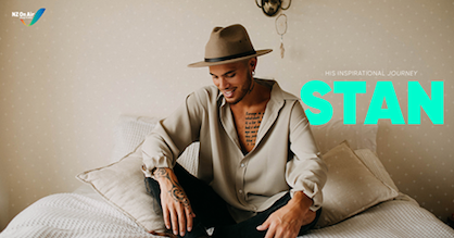 Picture of singer Stan Walker from the documentary 'Stan'.