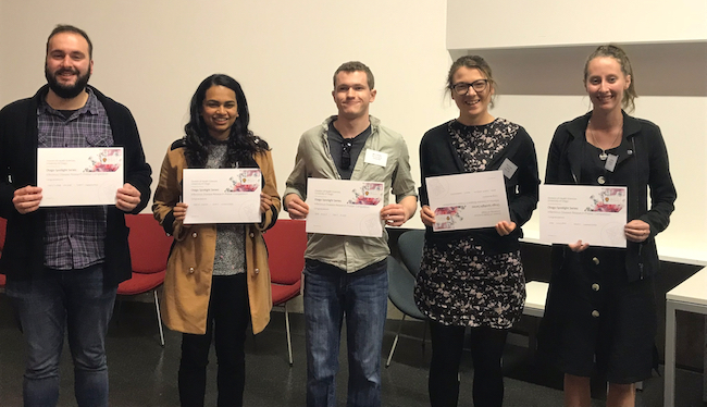 The five poster competition prizewinners image
