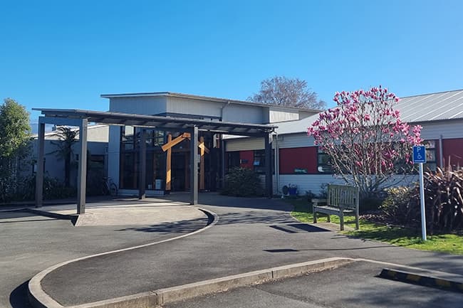Golden Bay Community Health centre entrance