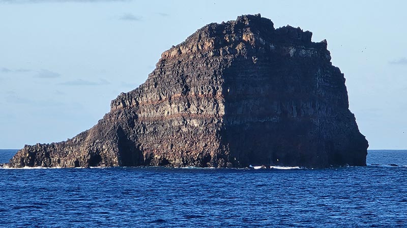 A volcano 