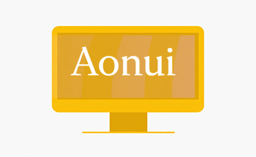 Icon of screen with the word 'Aonui' on it.