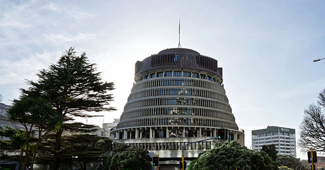 NZ Parliament Beehive thumbnail image