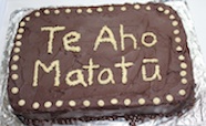 Te Aho Matatū cake tn