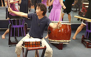 Japanese drumming workshop and performance - 1