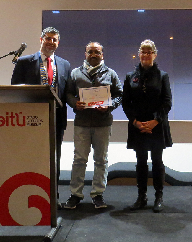 Camile Farah Rebecca Schipper Dileep Sharma runner-up
