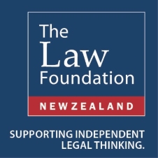 Sponsors logo for The Law Foundation New Zealand