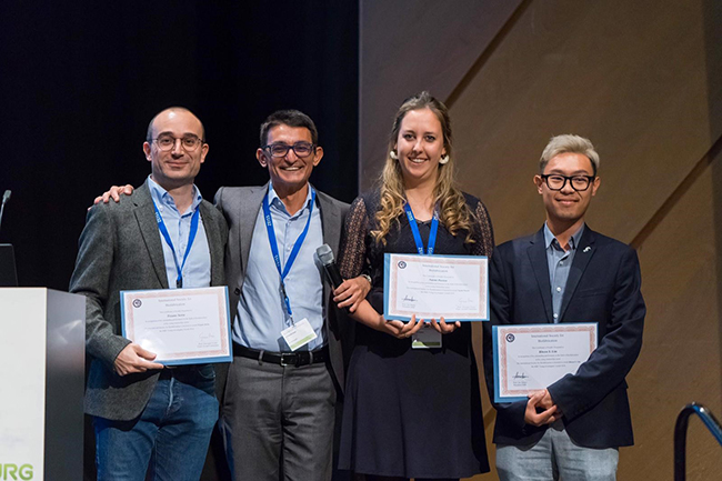 Dr Khoon Lim and other ISBF Young Investigator Award recipients in Wurzburg Germany