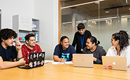 Pacific island students at a table for a study session thumbnail