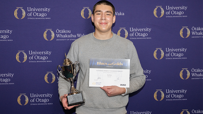 Outstanding Member of the Dunedin Community Kai Hiroti