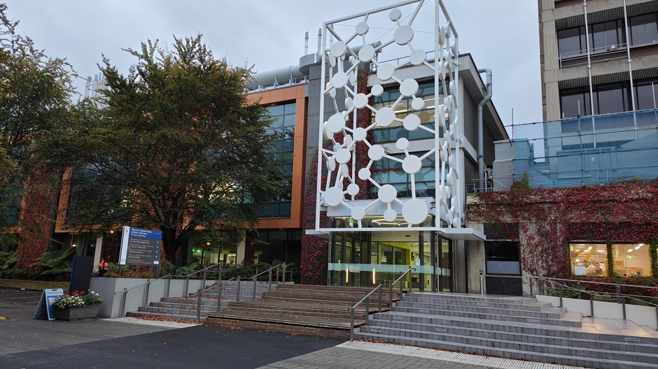 Exterior view of Mellor Laboratories building